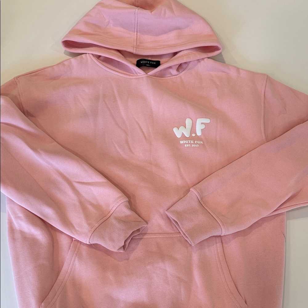 White Fox Boutique Pink Hoodie